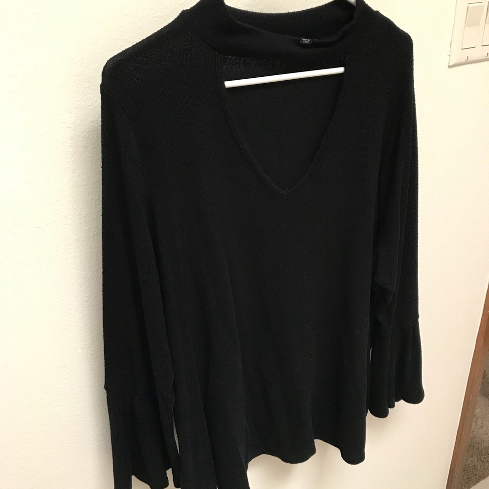 Black Choker Top